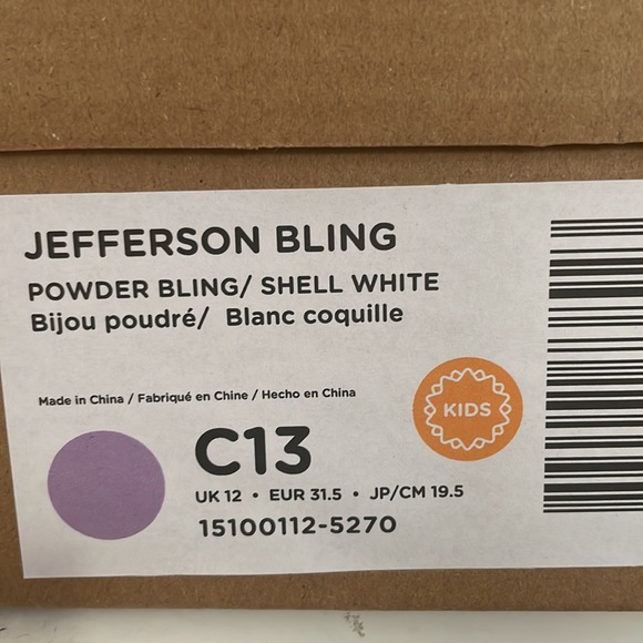 Native shoes Jefferson Bling Powder Bling/ Shell White - Picture 9 of 14